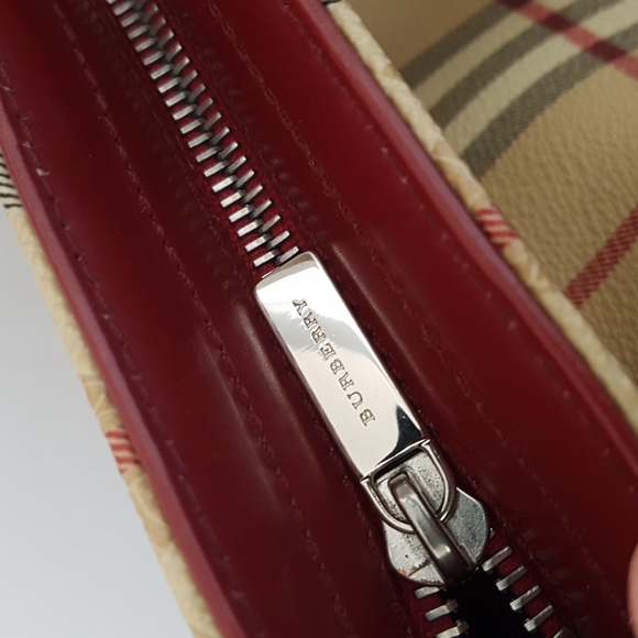 Burberry Beige Haymarket Check Canvas Shopper Large - Picture 7 of 15